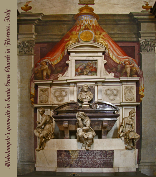 Michelangelo's-gravesite